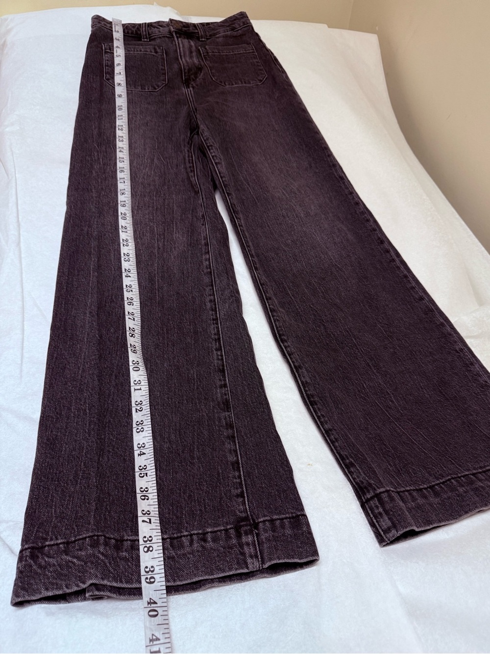 ROLLA'S Women's Black Wide Leg Flare Jeans⚫️ - Picture 5 of 12